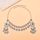 F-1231 Vintage Women Hair Jewelry Ethnic Long Tassel Chains Headband Feminina