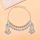 F-1231 Vintage Women Hair Jewelry Ethnic Long Tassel Chains Headband Feminina