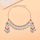 F-1231 Vintage Women Hair Jewelry Ethnic Long Tassel Chains Headband Feminina