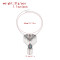 N-8453 Vintage Tribal Tibet Silver Gypsy Charms Tassel Necklace Women Pendant Necklace