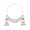 F-1233 Vintage Women Hair Jewelry Ethnic Long Tassel Chains Headband Feminina