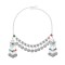 F-1234 Retro Silver Coin Tassel Forehead Chain Bohemian Pendant Headpiece Hair Accessories
