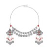 F-1237 Retro Silver Coin Pendant Tassel Forehead Chain Bohemian Coin Hair Accessories