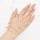 B-1374  New Fashion Commuter Line Arm Ring with Geometric Ring and Minimalist Design, Advanced and Versatile Arm Bracelet