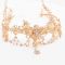 F-1244 Fashion Fairy Ethnic Long Tassel Full Crystal Women Hair Accessories
