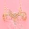 F-1244 Fashion Fairy Ethnic Long Tassel Full Crystal Women Hair Accessories