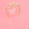 F-1244 Fashion Fairy Ethnic Long Tassel Full Crystal Women Hair Accessories