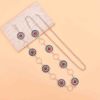 N-8457 Retro Vintage Silver Alloy Women Belly Waist Chains for Women Party Dance Jewelry