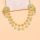 N-8463 Retro Silver Golden Coin Pendant Tassel Rhine Stone Forehead Chain Bohemian Coin Hair Accessories