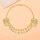 N-8463 Retro Silver Golden Coin Pendant Tassel Rhine Stone Forehead Chain Bohemian Coin Hair Accessories