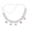 N-8465 Vintage Women Waist Chains Pendant Tassel Acrylic Statement Ethnic Body Jewelry