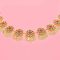 N-8464  Ethnic Colorful Crystal Golden Silver Alloy Women Belly Waist Chains