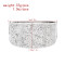 B-1380 Vintage Silver Women Bracelet Alloy Carved Ethnic Wide Charms Bracelet