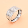 B-1380 Vintage Silver Women Bracelet Alloy Carved Ethnic Wide Charms Bracelet