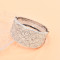 B-1380 Vintage Silver Women Bracelet Alloy Carved Ethnic Wide Charms Bracelet