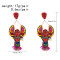 E-6782 Exaggerated and personalized acrylic lobster earrings