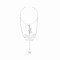 B-1382 Butterfly Women Bracelet Tassel Statement Open Arm Chains Bracelets
