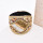 B-1383 Ethnic Colorful Brown Acrylic Beads Bracelet for Women Party Jewelry Accessories