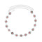 N-8469 Ethnic coins inlaid with gemstones, gold and silver alloy, women's waist chain