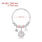 B-1387 Fashion Cute Love Watch Pendant Bracelet for Women Girls