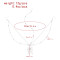 F-1254 Bright silver ethnic women's hair accessory acrylic pendant long tassel headband