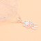 F-1254 Bright silver ethnic women's hair accessory acrylic pendant long tassel headband