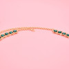 N-8477 Minimalist Crystal Chain Waist Belly Chains Body Jewelry