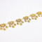 N-8476 Vintage Ethnic Heart Pattern Leaf Tassel Women Body Belly Waist Chains Jewelry