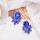 E-6784 Luxurious Full Diamond Crystal Glass Earrings, Goddess Banquet, President's Earrings, Jewelry