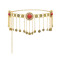 N-8479 Retro ethnic coin tassel women's body, abdomen, waist chain, jewelry