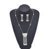 N-8481 Women Jewelry Sets Alloy Tassel Drop Earrings + Chains Necklace 2 PC Sets