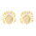 N-6786 Spider Ear Studs Women Rhinestone Metal Stud Earring Feminina