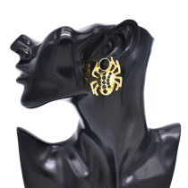 N-6786 Spider Ear Studs Women Rhinestone Metal Stud Earring Feminina