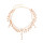 N-8486 New European and American sexy body accessories body chain coin flower water droplet multi-layer tassel waist chain for women