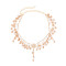 N-8486 New European and American sexy body accessories body chain coin flower water droplet multi-layer tassel waist chain for women