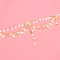 N-8486 New European and American sexy body accessories body chain coin flower water droplet multi-layer tassel waist chain for women