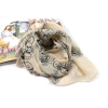 New blue and white porcelain vintage style  flower 4colors chiffon long scarf C-0044