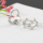 R-1163 2015 Korea fashion retro gold silver plated flower leaf leaves rhinestone crystal joint finger punk Ring set jewelry for women 3pcs/set