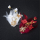 F-0395 2 Diffrent Color 1 Style Bride Hairband Bohemian Bronze Feather Pearl Flower for Women Jewelry