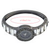 B-0844 European Watches Bangle Crystal Rhinestone Women Bracelet Quartz Watch Casual Wristwatch