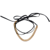N-6816 New Fashion Bohemian Vintage Gold Statement Necklace Carved Hollow Out Flower Turkish Double Chain Choker Necklaces Women Jewelry