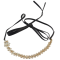 N-6825 New Fashion Bohemian Vintage Gold Rhinestone Statement Necklace Carved Hollow Out Flower Turkish Double Chain Choker Necklaces Women Jewelry