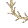 N-6847 Fashion Gold Silver Plated Choker Inlay Crystal Rhinestone Necklaces for Women Jewelry