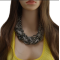 New  Fashion Multilayer Chains Beads Handmand Craft Knit Choker Necklace N-1877