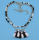 N-6870 2 Styles New Bohemian Gold Silver Colorful Chain Choker Necklaces Tassel Women Jewelry