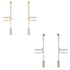 E-4189 Fashion Pearl Charm Long Drop Earring With Tassel For Women