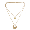 N-5531 Boho Vintage Gold Chains Necklace Wings Anchor Hand Shape Pendants & Necklaces
