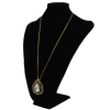 N-2312 Fashion Big Transparent Crystal Pendant Necklaces for Women Boho Wedding Party Birthday Gift Jewelry