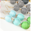 E-4253 4 Styles Fashion Bohemian Bead Ball Dangle Earring for Women Party Accessories