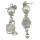 E-1046/1049/1139/1146/1154  5 Styles New Alloy Lip Pearl Gem Rhinestone Stud Earrings